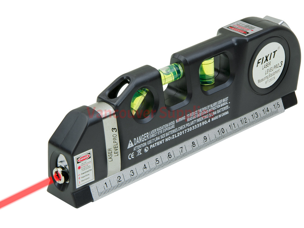 Vertical store laser level